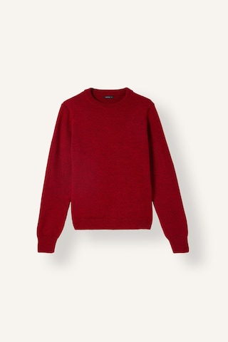 Defacto Regular Fit Bisiklet Yaka Triko Basic Kazak H9438ax26wnrd252 Kırmızı-rd252