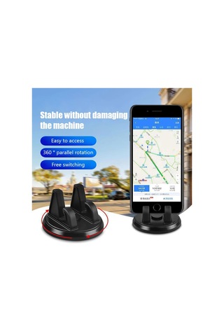 Liangmei 360 Derece Dönen Araç Telefonu Tutucu Dashboard Tutucu