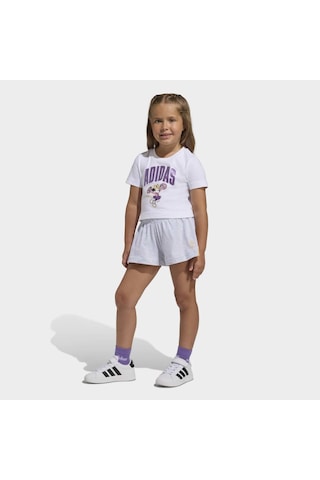 Adidas Jz3564 Lg Dy Mı T Set Çocuk Eşofman Takımı Beyaz