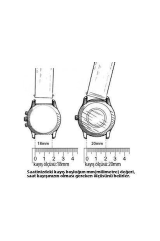 Prof 18mm Siyah Hakiki Deri Kordon Diğer