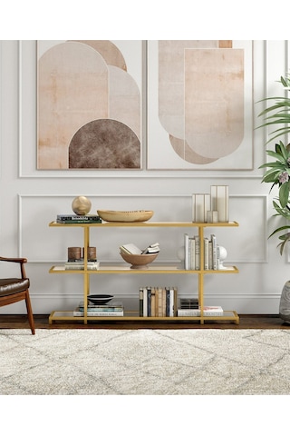 Betty Gold Metal&cam Dresuar 140cm Gold