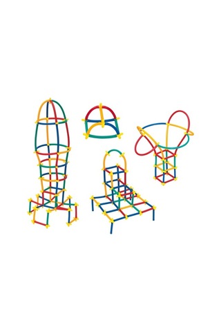 Süper Bambu Çubuklar 300 Parça Dede - Kes  Birleştir