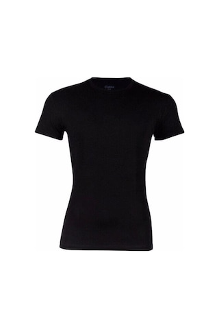 Yıldız Erkek Bambu Sıfır Yaka Kısa Kol Fanila Atlet 3'lü Paket - 475-476 Siyah