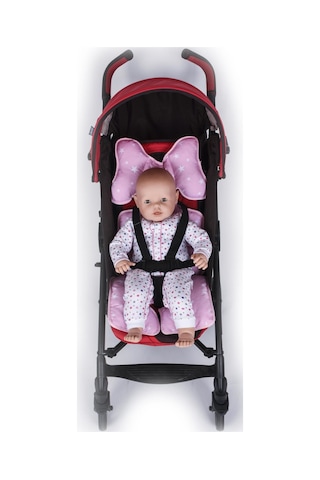 Sevi Bebe Puset ve Oto Koltuğu Minderi ART-8376 Pembe Yıldız