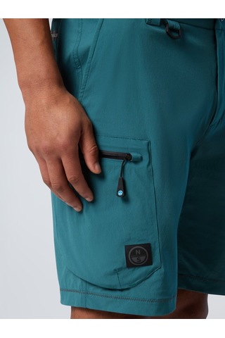 North Sails Hybrid Deck Regular Fit Erkek Şort-33430 Koyu Yeşil