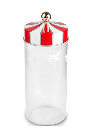 Karaca Karnaval Cam Saklama Kabı 1300 Ml