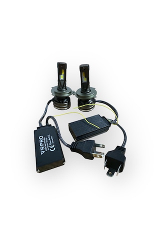 H4 Led Zenon App Kontrolü Bluetooth İle Telefondan 2700k-6500k Renk Değiştiren Araba Farı 2wat-80wat App Uygulama Üzerinden İstenilen Ayar Yapılır Şimşek Etkili 1