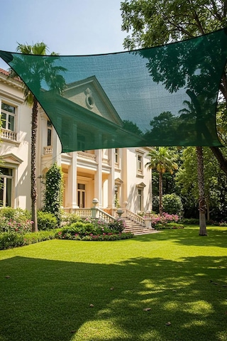 %95 Gölgeleme Oranlı Hdpe Gölgelik File 4m X 3m, 140gr/m², Uv Koruma, Kuşgözü Takviyeli, Bahçe Teras Balkon Çok Renkli