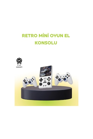 Ceylan Adam Geniş Ekranlı Taşınabilir Retro Oyun Konsolu