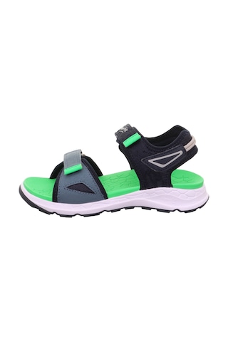 Superfit Criss Cross Çocuk Sandalet - Lacivert Yeşil 000588-8000 Lacivert - Yeşil