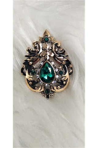 Taşlı Yaka Iğnesi (Broş) (508664828) Çok Renkli