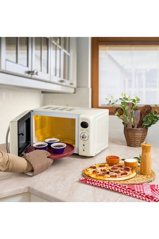 Zilan ZLN1245 700 W Retro Mikrodalga Fırın