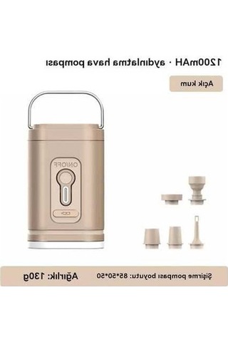 Supermarket1 Kamp İçin Kullanışlı Şişirme Pompası - Yüksek Güçlü Ve Kompakt