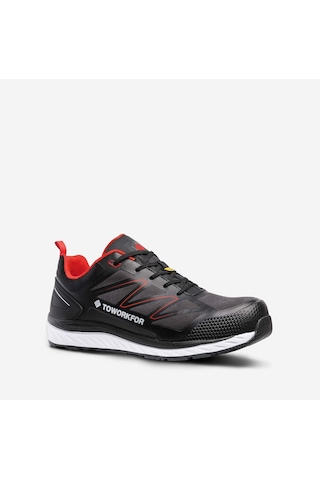 Toworkfor Warm Up Red S3 Src Esd İş Ayakkabısı Kırmızı