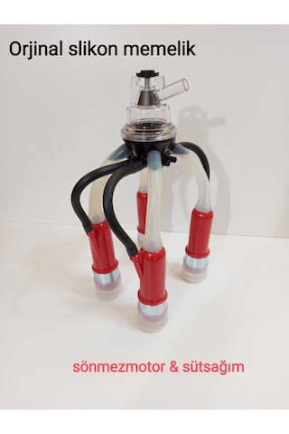 Süt Sağım Başlığı Komple Slikonlu