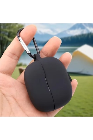 Redmi Buds 6 Pro Uyumlu Soft Silikon Kılıf+kanca Siyah Belirtilmemiş Belirtilmemiş Xiaomi Uyumlu Cn Diğer