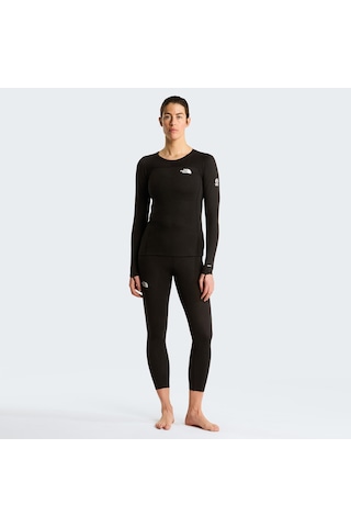 The North Face W Summıt Pro Baselayer Crew Kadın Uzun Kollu Üst Nf0a8hb3jk31 Siyah