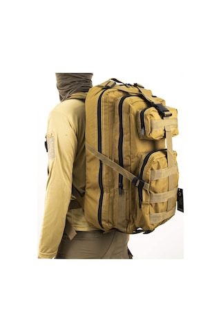 65 Litre Bej Fonksiyonel Outdoor Çanta