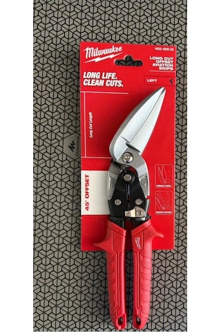 Milwaukee T48224538 Ağır Hizmet Tipi Kaportacı Makası Sol