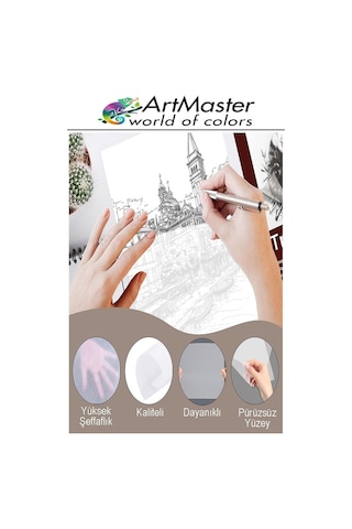 Aydınger Kağıdı A3 90-95 Gr Eskiz Kağıdı 100 Adet Artmaster Aydınger Kağıt 29,7x42 Cm Buzlu Mumlu Kağıt Çizim Kağıdı