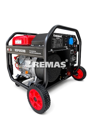 Senci Sdf 200b Inverter 6,5 Kva Monofaze Benzinli Kaynak Jeneratörü