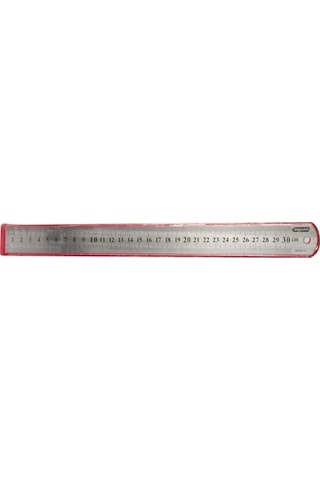 Bigpoint Çelik Cetvel 30 Cm Çok Renkli