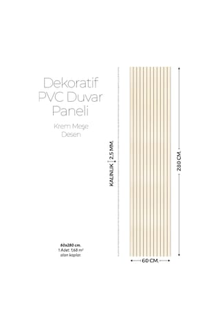 60x280 Duvar Paneli Lambiri Desen ,salon,duvar,tv Ünitesi-açık Ahşap,kahverengi Mt238