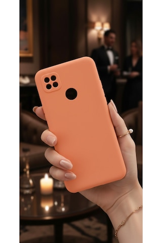 Xiaomi Redmi 9c Uyumlu İçi Kadife Kamera Korumalı Renkli Silikon Kılıf