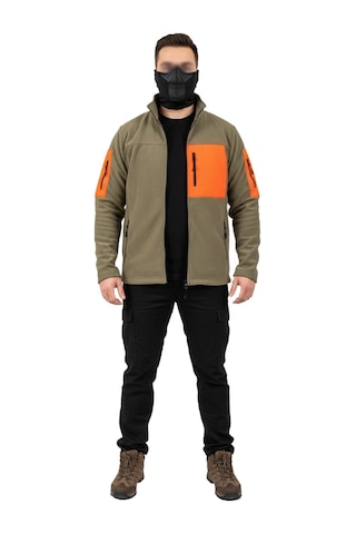 Mysia Outdoor Haki Turuncu Soft Shell Taktik Polar Mont Avcı 7 Cep Çok Renkli