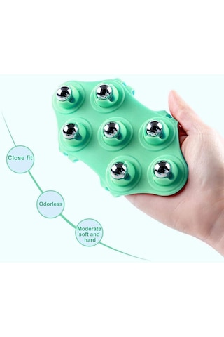 Busstier 7 Bilyeli Vücut Masaj Aleti, Derin Doku Ve Masajı İçin Ergonomik Tasarım Çok Renkli