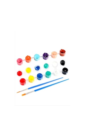 4 Ml 6'Lı Plastik Boş Boya Kutusu 50 Adet 300 Göz