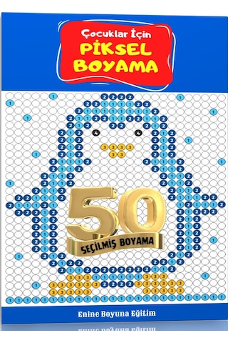 Çocuklar İçin Piksel Boyama Kitabı