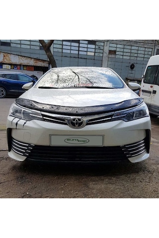 Eurocap Toyota Corolla Uyumlu Ön Kaput Maskesi Koruma Rüzgarlığı Deflek N11.22299