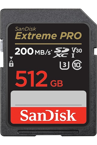 Sandisk Extreme Pro Sdxc Uhs-ı Hafıza Kartı 512 Gb V30, Aktarım