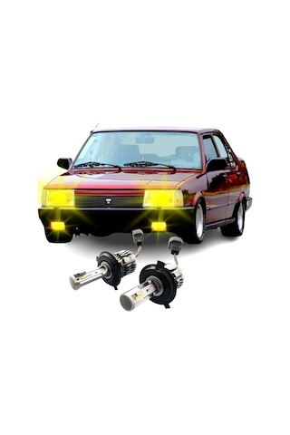 Tofaş Uyumlu ŞAHİN H4 SARI LED OTO AMPULÜ PHOTON ZERO YELLOW