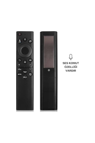 Samsung Uyumlu Bn59-01357l Solar Şarjlı Akıllı Tv Kumandası - Ses Komutlu