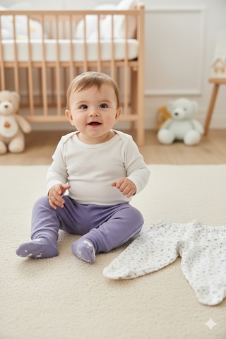 Hellobaby 2li Lila Pantolon Seti