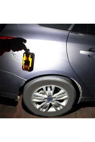 Led El Feneri Taşınabilir El Feneri Cob Mıknatıslı Çalışma Işığı Sarı Ve Siyah Sarı - Siyah