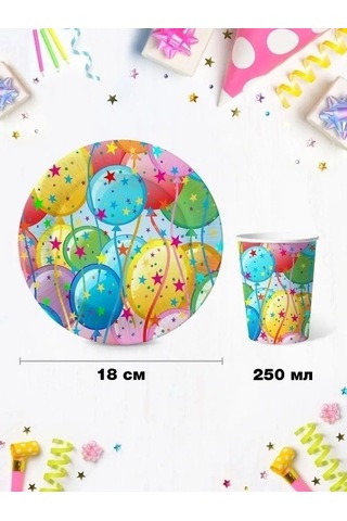 Nd Plej Tek Kullanımlık Takımlar Tabağı Ve Bardak Seti Top, 12 Adet. 29319494 25