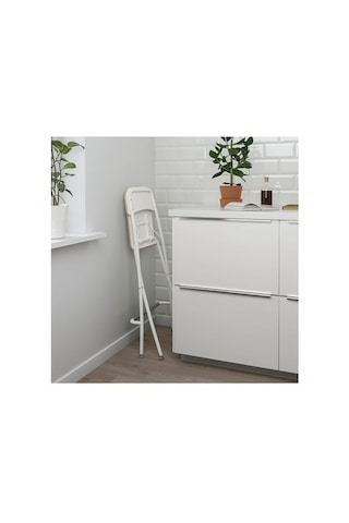 Ikea Franklın Bar Sandalyesi, Beyaz, 63 Cm, Katlanabilir