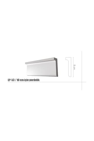 Europiyer Hazır Kartonpiyer Stropiyer Perdelik (1 Metre Fiyatlı)
