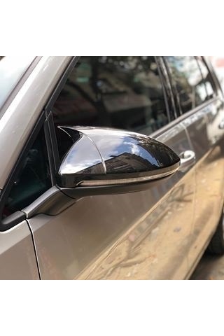 Volkswagen Golf 7 Ayna Kapağı Yarasa Batman Model Parlak Siyah