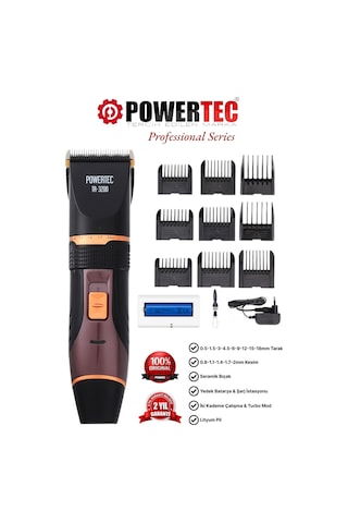 Powertec TR-3200 Saç ve Sakal Kesme Makinesi