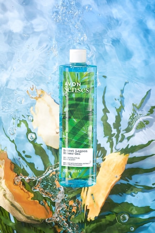 Avon Senses Secret Lagoon Su Meymeleri ve Misk Kokulu Duş Jeli 500 ML