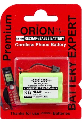 Orion HHR-P102 3.6V 600 mAh Telsiz Telefon Pili