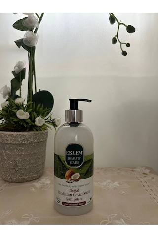Eslem Doğal Hindistan Sütlü Şampuan 500 Ml