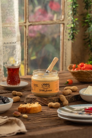 1001 Çiftliği Fıstık Ezmesi 280g Katkısız