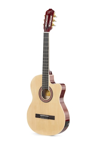 Zoppran Qcg10Csl İnce Kasa Elektro Klasik Gitar