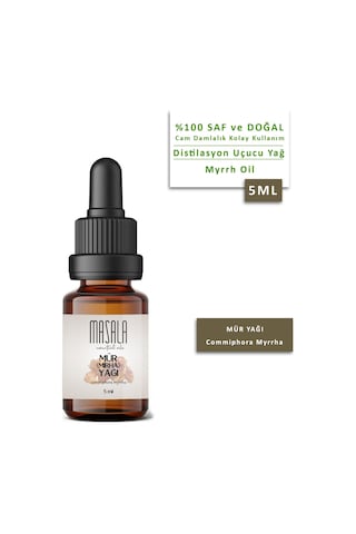Masala Mür Yağı 5 ML Mirha (Myrrh Essential Oil)
