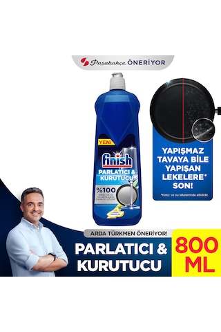 Finish Bulaşık Makinesi Parlatıcı Limon Ferahlığı 800 ML